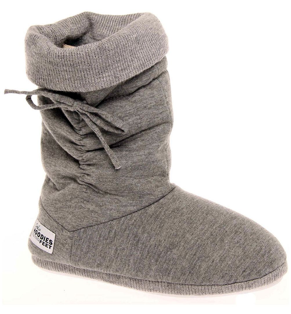 Grosby Hoodie Ladies Womens Slippers Boots UGG Indoor Footwear ON Ebay